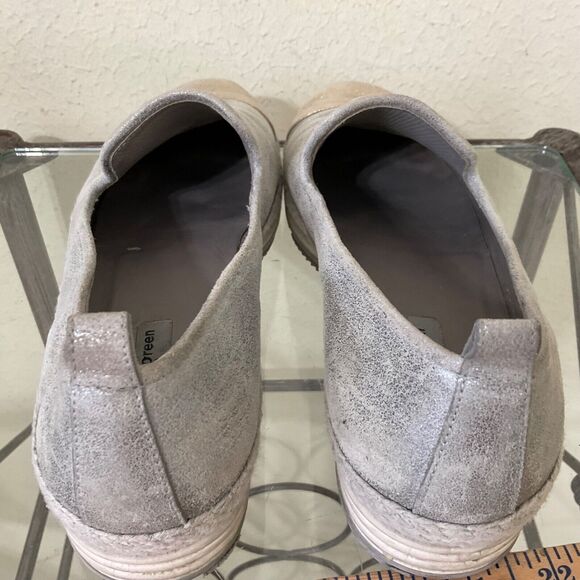 Paul Green Joaquin Espadrille in silver and gold metallic size 7 US/ 4.5 UK - Picture 8 of 11
